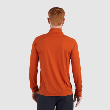 Outdoor Research Herren Echo Quarter Zip Redrock