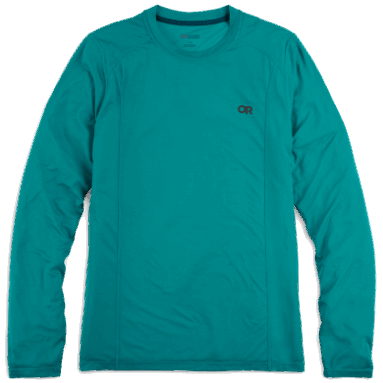 Outdoor Research Echo Langarm-T-Shirt Für Herren Deep Lake