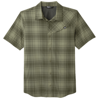 Outdoor Research Astroman S/s Sun Shirt Ermüdungsplaid Für Herren