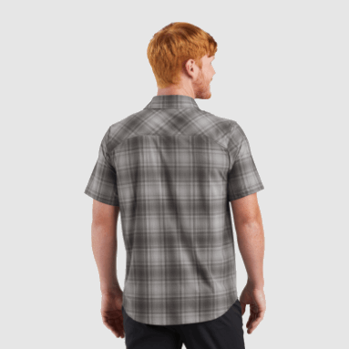 Outdoor Research Astroman S/s Sun Shirt Ermüdungsplaid Für Herren