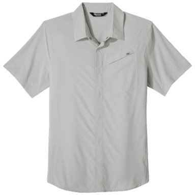 Outdoor Research Astroman S/s Sonnenhemd Für Herren Pebble