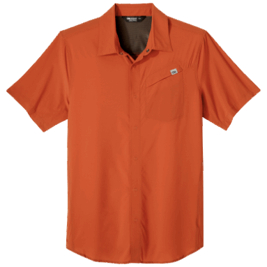 Outdoor Research Astroman S/s Sonnenhemd Redrock Für Herren