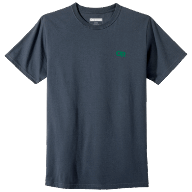 Outdoor Research T-Shirt Mit Lockup-Logo Auf Der Rückseite Marineblau/Sprossen