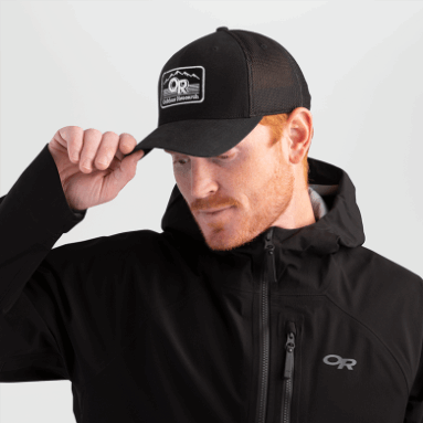 Outdoor Research Advocate Trucker Cap Schwarz