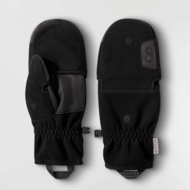 Outdoor Research Gripper Plus Umwandelbare Fäustlinge Schwarz