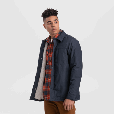 Outdoor Research Gefütterte Arbeitsjacke Für Herren Marineblau