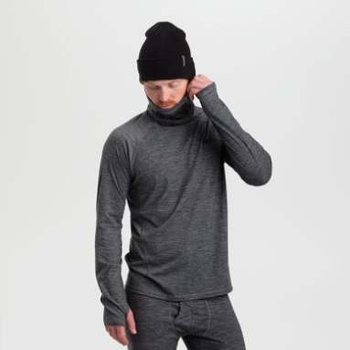 Outdoor Research Alpine Onset Merino Ubertube Top Für Herren Anthrazit Meliert