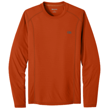 Outdoor Research Echo Langarm-T-Shirt Für Herren Redrock