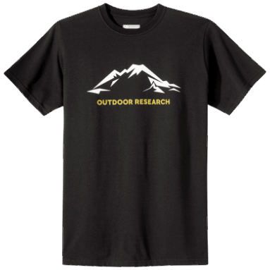Outdoor Research Mt Baker T-shirt Für Herren Schwarz