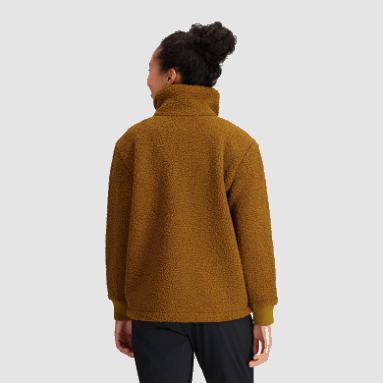 Outdoor Research Juneau Sherpa Truckerjacke Für Damen Tapenade