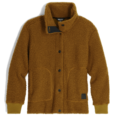 Outdoor Research Juneau Sherpa Truckerjacke Für Damen Tapenade