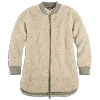 Outdoor Research Juneau Sherpa-Fleecemantel Für Damen Fog