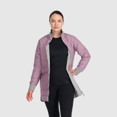 Outdoor Research Shadow Wendeparka Für Damen Ash/Moth