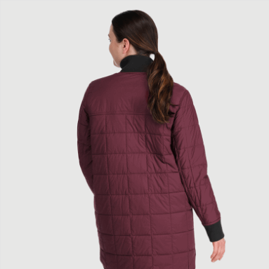 Outdoor Research Damen Shadow Wendeparka Schwarz/kalamata