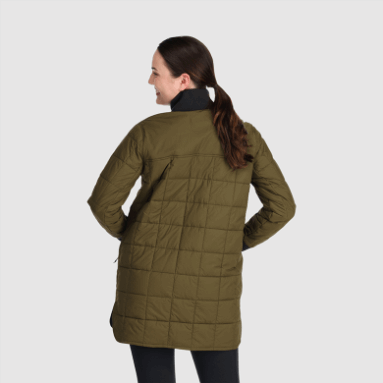 Outdoor Research Damen Shadow Wendeparka Loden/Schwarz