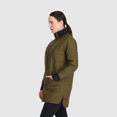 Outdoor Research Damen Shadow Wendeparka Loden/Schwarz