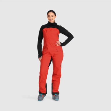 Outdoor Research Frauen Halbkugeln Ii Gore-tex® Latzhose Cranberry