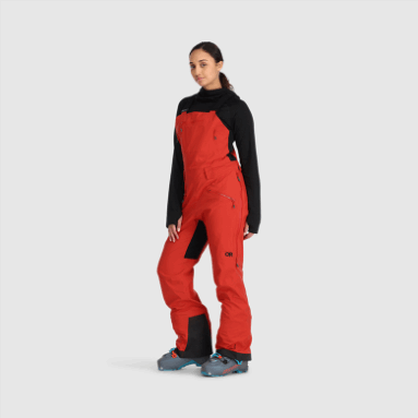 Outdoor Research Frauen Halbkugeln Ii Gore-tex® Latzhose Cranberry