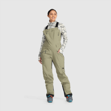 Outdoor Research Frauen Halbkugeln Ii Gore-tex® Latzhose Flint