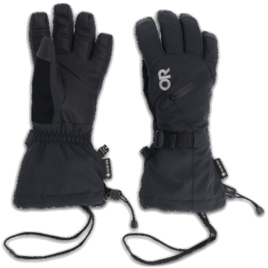 Outdoor Research Women's Revolution II Gore-Tex-Handschuhe - Plus Schwarz