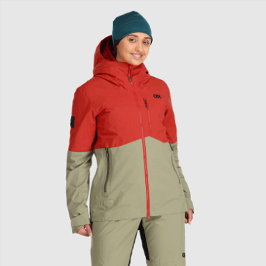 Outdoor Research Hemispheres Ii Gore-tex® Jacke Für Damen Cranberry/flint