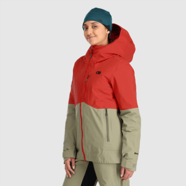 Outdoor Research Hemispheres Ii Gore-tex® Jacke Für Damen Cranberry/flint
