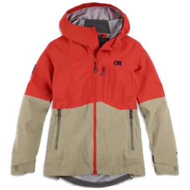 Outdoor Research Hemispheres Ii Gore-tex® Jacke Für Damen Cranberry/flint