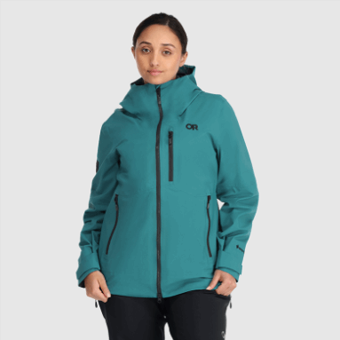 Outdoor Research Damen Hemispheres II Gore-Tex® Jacke Deep Lake