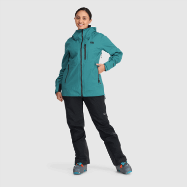 Outdoor Research Damen Hemispheres II Gore-Tex® Jacke Deep Lake