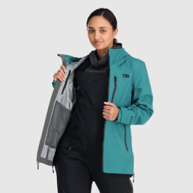 Outdoor Research Damen Hemispheres II Gore-Tex® Jacke Deep Lake