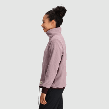 Outdoor Research Damen-Trailmix-Pullover Mit Viertelreißverschluss Moth