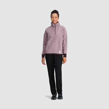 Outdoor Research Damen-Trailmix-Pullover Mit Viertelreißverschluss Moth