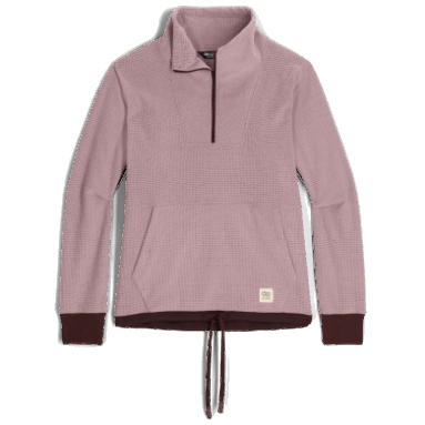 Outdoor Research Damen-Trailmix-Pullover Mit Viertelreißverschluss Moth