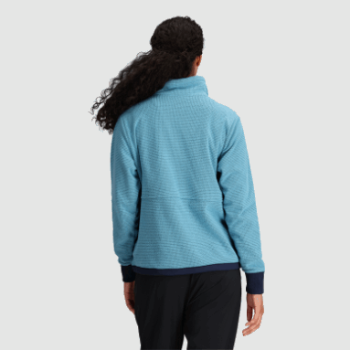 Outdoor Research Damen-Trailmix-Pullover Mit Viertelreißverschluss Mineral