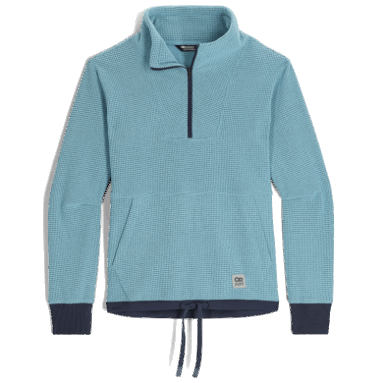 Outdoor Research Damen-Trailmix-Pullover Mit Viertelreißverschluss Mineral