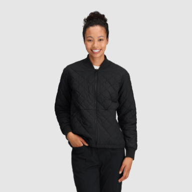 Outdoor Research Damen Shadow Wendebomber Schwarz/Loden