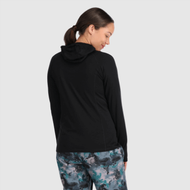 Outdoor Research Damen Alpine Onset Merino 150 Hoodie Schwarz