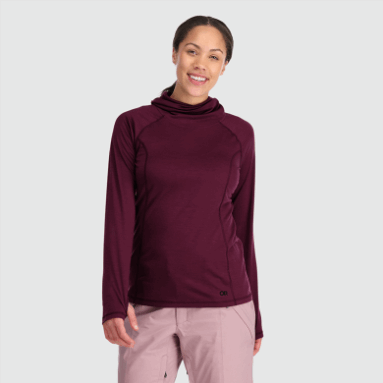 Outdoor Research Damen Alpine Onset Merino 150 Hoodie Kalamata