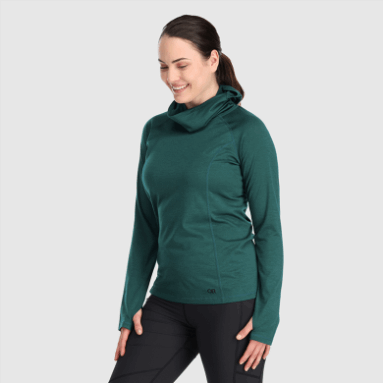 Outdoor Research Alpine Onset Merino 150 Hoodie Treeline Für Damen