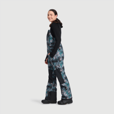 Outdoor Research Snowcrew Lätzchen Für Damen Nimbus Aquarell/schwarz