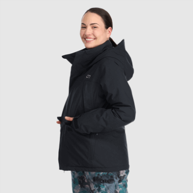 Outdoor Research Snowcrew Reveler Jacke Für Damen Schwarz