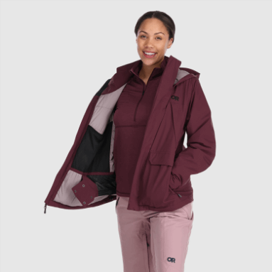 Outdoor Research Snowcrew Reveler Jacke Für Damen Kalamata