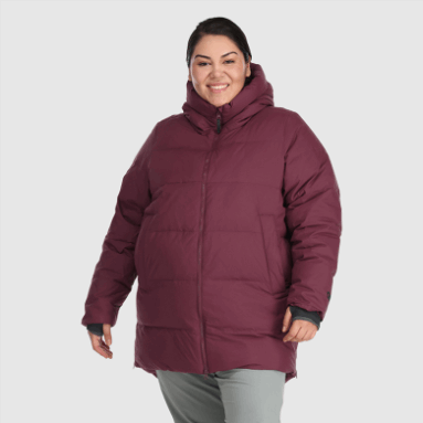 Outdoor Research Coze Daunenmantel Plus Kalamata Für Damen