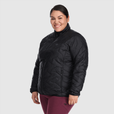 Outdoor Research Superstrand Lt Jacke Für Damen-plus Schwarz
