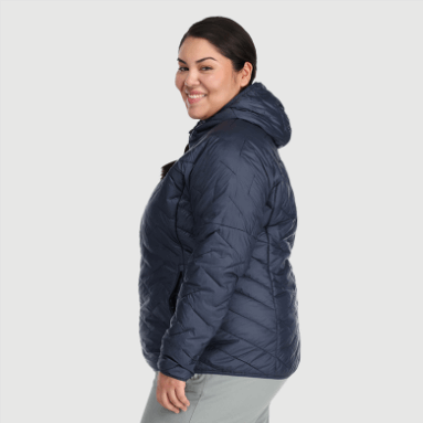 Outdoor Research Superstrand Lt Hoodie-plus Für Damen Marineblau