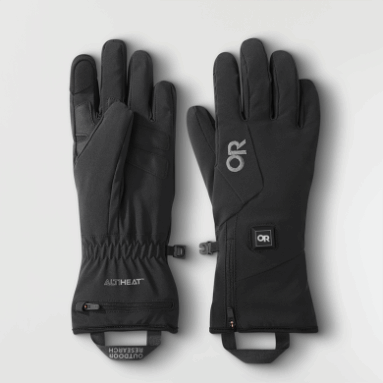 Outdoor Research SureShot Beheizbare Softshell-Handschuhe Für Damen Schwarz