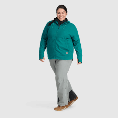 Outdoor Research Damen Trail Mix Hoodie Deep Lake