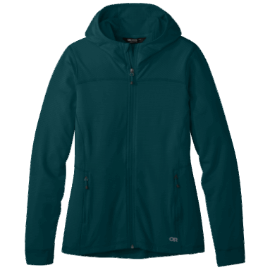 Outdoor Research Vigor Hoodie Mit Durchgehendem Reißverschluss Für Damen Plus Treeline