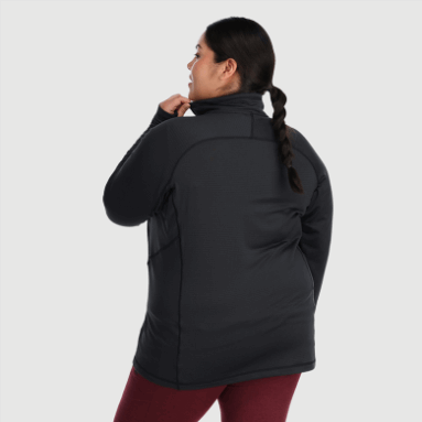 Outdoor Research Vigor Half Zip-plus Schwarz Für Damen