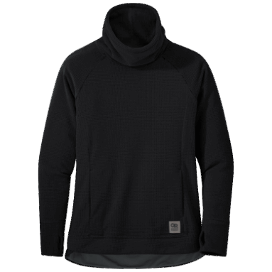 Outdoor Research Damen-Trail-Mix-Cowl-Pullover-Plus Schwarz